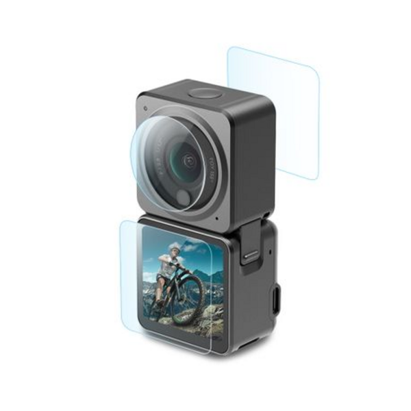 PULUZ Tempered Glass Screen Protector For Screen & LCD DJI Action 2