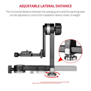 YELANGU A171 360 Degree Gimbal Tripod Head - Image 5