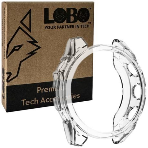 LOBO TPU Protective Bumper for Garmin Fenix 8 - 47mm, Amoled/Solar/Fenix E