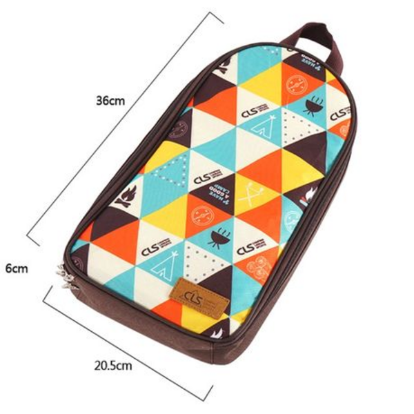 CLS 7 in 1 Outdoor Cookware Set with Bag - Multicolored