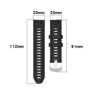 LOBO Watch Strap For Garmin Instinct 2S - Poppy Red - Image 3