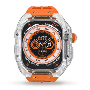 LOBO Clear Armour Case with Integrated Straps for Apple Watch Ultra 49mm - Image 9