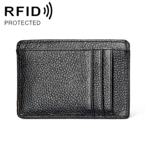 T4U Leather Minimalist Card Wallet - RFID Blocking - Image 4