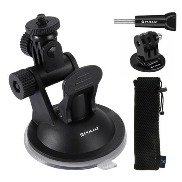 PULUZ Suction Cup Camera Mount for GoPro Cameras
