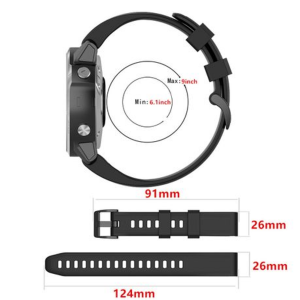 LOBO 22mm QuickChange Watch Strap For Garmin Fenix 5/6/7, 955 etc(See List) - Image 6