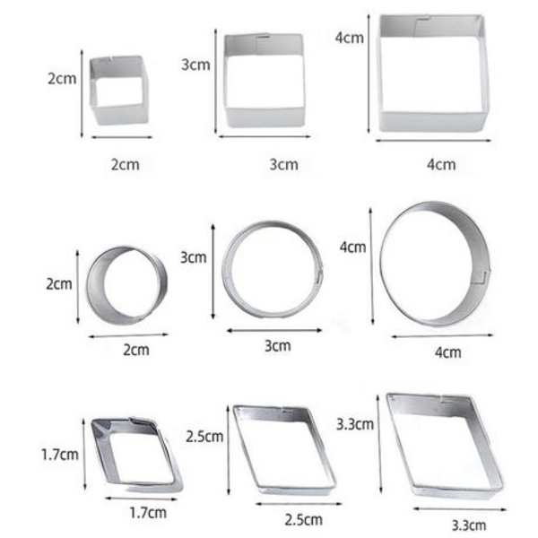 30 Piece Cookie Cutter Set