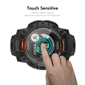 2 PCS WILK Screen Protectors with 3D Edge for Garmin Instinct 3 Solar 45mm - Image 3