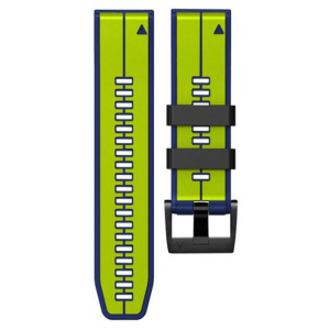 LOBO 22mm Silicone Dual-Tone Watch Strap For Garmin - Image 2
