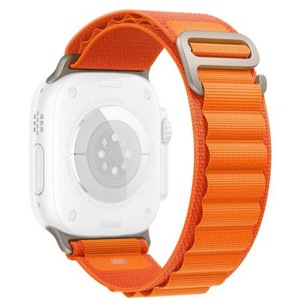 LOBO Nylon Alpine Loop For Apple Watch Ultra 49mm - Orange