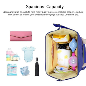 OSOCE Multifunctional Nappy Bag - Blue - Image 4