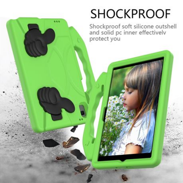 T4U Shockproof Kids Cover for 2020 Galaxy Tab A7 with Stand (10.4")