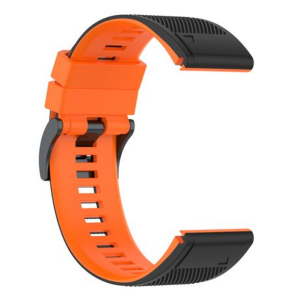 LOBO 26mm Two-Tone Silicone Watch Strap For Garmin - Image 11