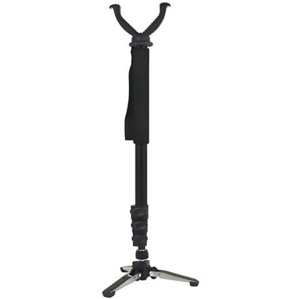Aluminum Telescoping Shooting Stick with Rotatable Base