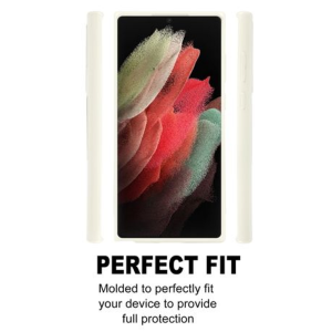 GOOSPERY Pearl Jelly Cover for Samsung S22 Ultra 6.8" - White - Image 4