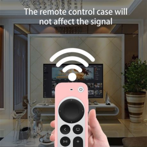 T4U Silicone Remote Cover for Apple TV Series 6 Gen 2021 - White - Image 3