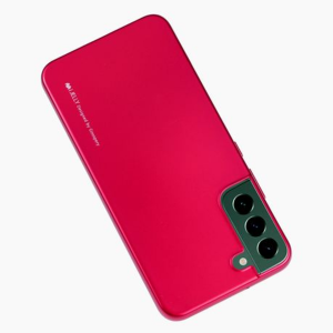 Goospery i-Jelly Cover with Metallic Finish for Samsung S22 6.1" - Pink - Image 4