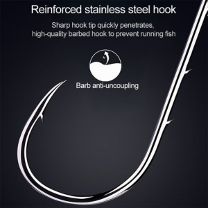 10 Piece Shrimp Lures with Hook Tranparent - 4cm - Image 2