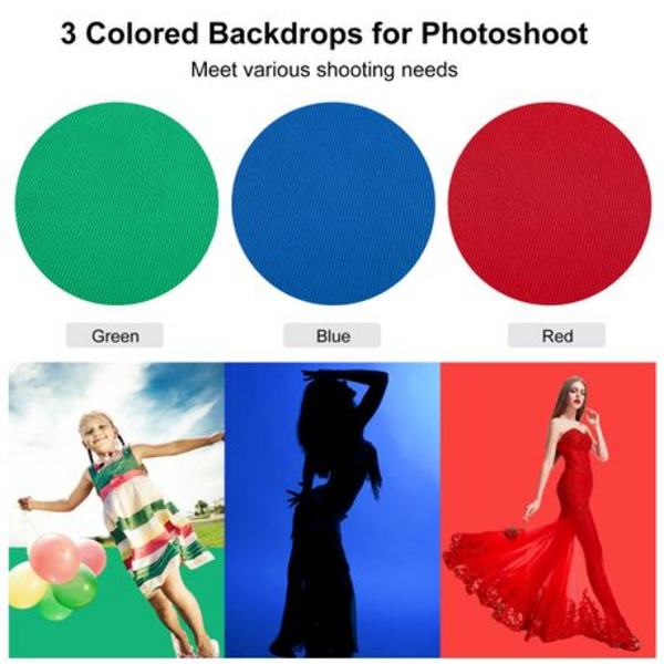 PULUZ 2m x 2.9m Photo Studio Backdrop Kit