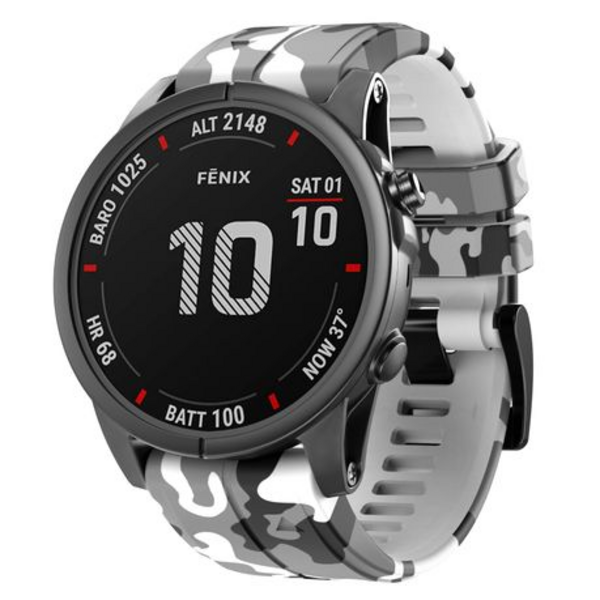 LOBO 26mm Silicone Watch Strap for Garmin