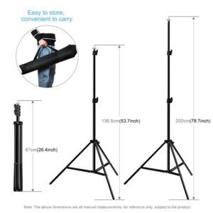 PULUZ 2m x 2.9m Photo Studio Backdrop Kit - Image 3