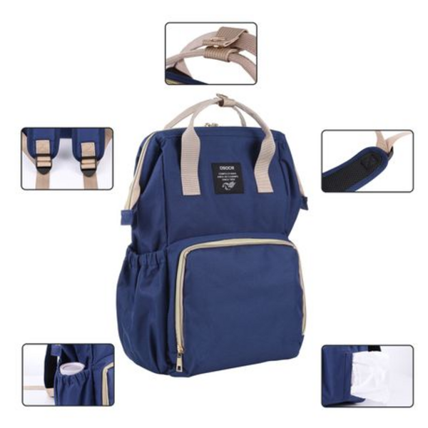 OSOCE Multifunctional Nappy Bag - Blue