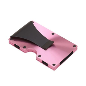 T4U Aluminium Minimalist Card Holder & Money Clip RFID Blocking - Image 4