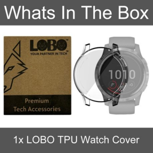 LOBO Cover with Integrated Screen Protector Garmin Venu 2S/Vivoactive 4S - Image 1