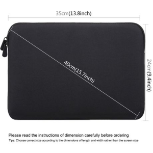 Haweel Laptop Sleeve 13 inch - Black - Image 5
