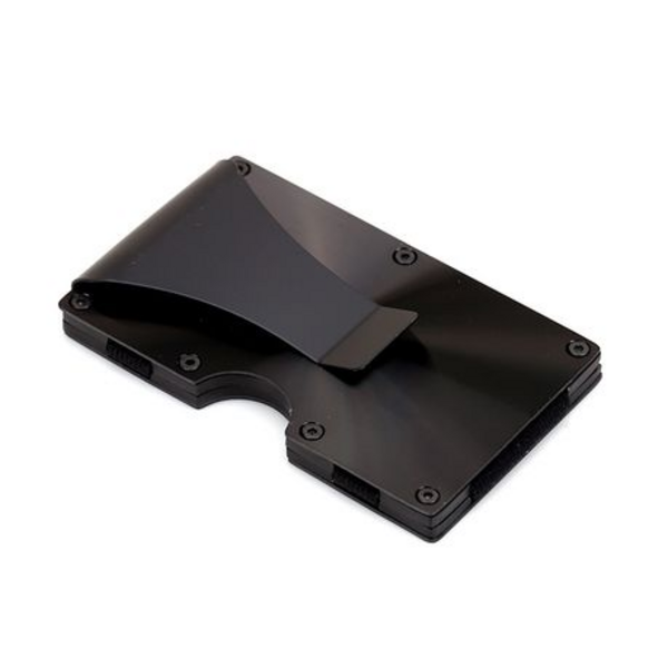 T4U Aluminium Minimalist Card Holder & Money Clip RFID Blocking