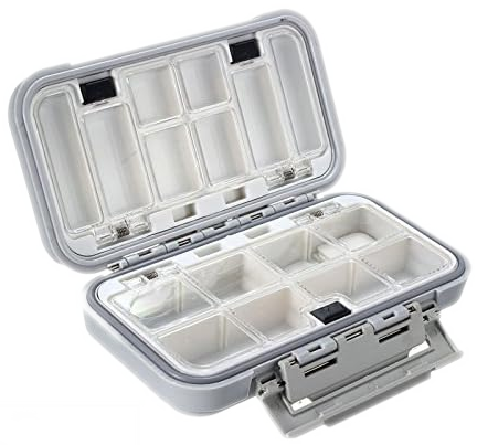 Waterproof Tackle Box & Retractable Braid Scissors
