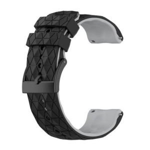 24mm Silicone Strap for Suunto 9 Baro (Quick Release) - Grey - Image 1