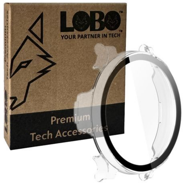 LOBO Tech Bumper Cover with Integrated Screen Protector for Garmin Lily 2
