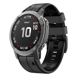 LOBO 26mm Dual-Tone Silicone Watch Strap for Garmin - Image 12
