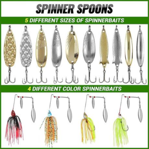 HORIZONREEF 102pc Fishing Lure Kit - Image 2