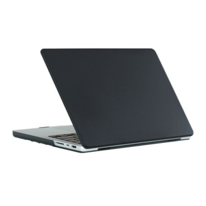 Hard-Shell Cover for Macbook Air 13" - Black with Dot Texture - Image 2