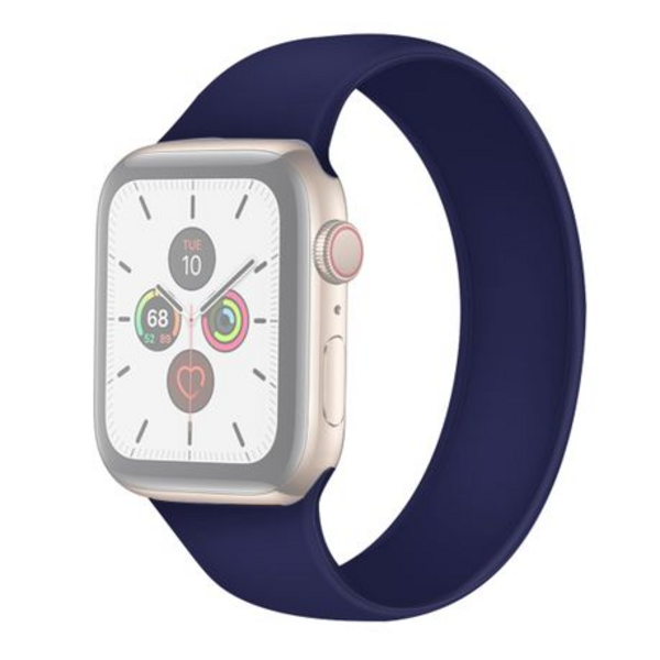 5by5 Solo Loop Strap / Band for Apple Watch 42/44mm (Small) - Navy