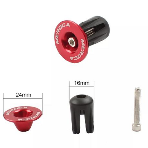 Meroca Handle Bar End Plus (4 Pack - 2 Pairs)