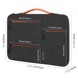 Haweel Laptop Carry Case 15 inch - Black - Image 3