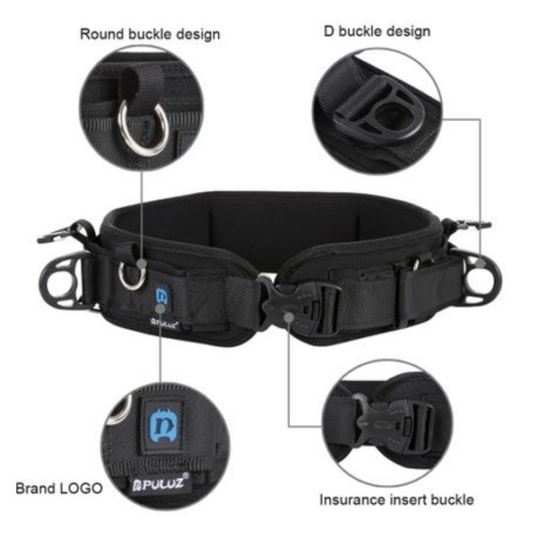 PULUZ Photographers Waist Belt System