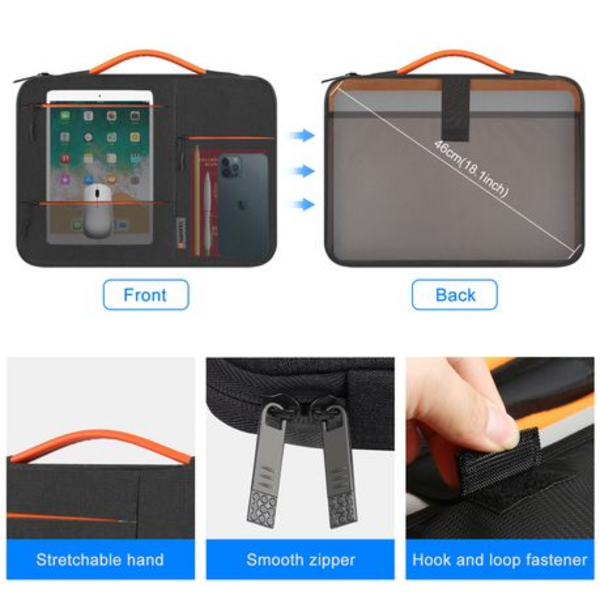 Haweel Laptop Carry Case 15 inch - Black