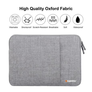 Haweel Laptop Sleeve 13 inch - Grey - Image 4