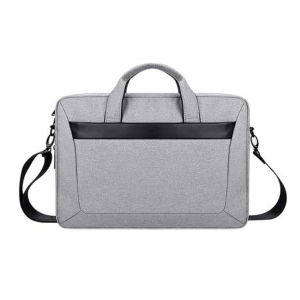 Dj06 Series 14.1 Inch Multi-Functional Laptop Bag - Midnight Black - Grey - Image 1