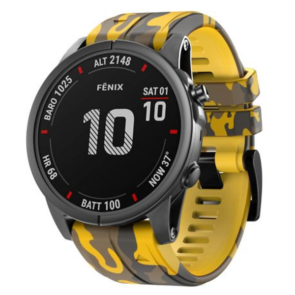 LOBO 26mm Silicone Watch Strap for Garmin
