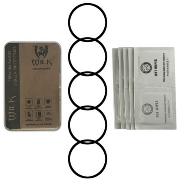 5PCS WILK Acrylic Screen Protectors with 3D Edge for Garmin Forerunner 165