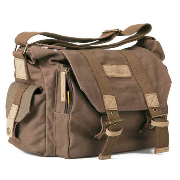 CADeN / Cwatcun F1 Canvas Camera Bag - Coffee
