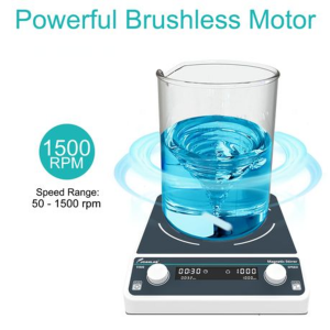 JOANLAB MS-10L Digital Magnetic Stirrer Plate 10L, 50-1500rpm - Image 2