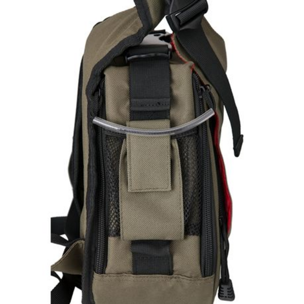 CADeN Crossbody Camera Bag with Rain Cover - Army Green