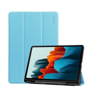 ENKAY PU Leather Flip Cover with S-Pen Slot for Samsung Tab S8/S7 11 inch. - Image 8
