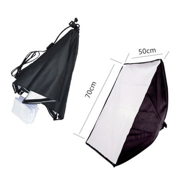 T4U Softbox Lighting Kit (Softbox + Tripod + Boom Stand + Sand Bag)