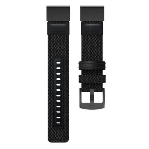 5by5 Canvas & Leather Strap for Garmin Fenix 6X / Fenix 5X